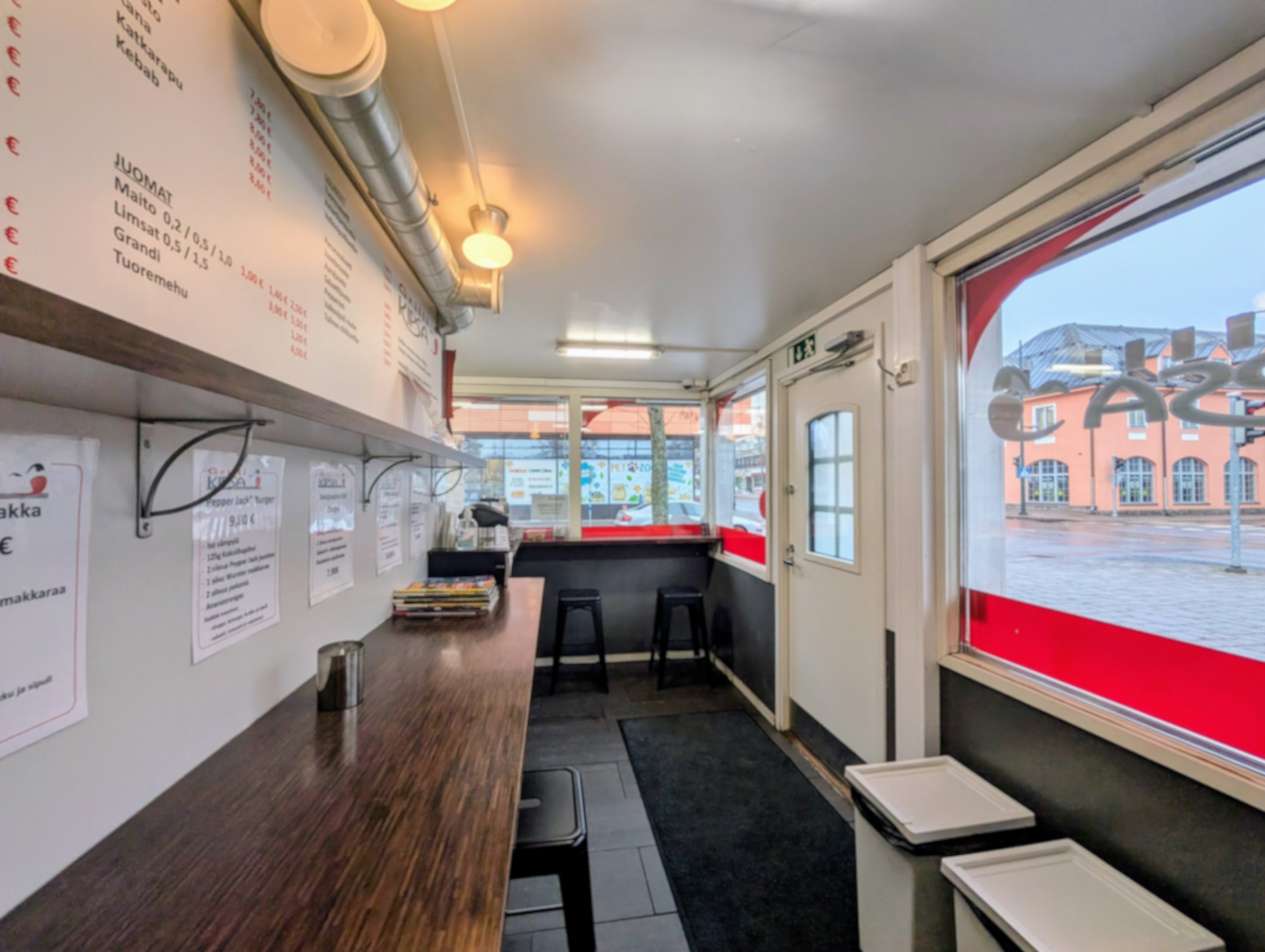 Grilli Kipsa sisätilat